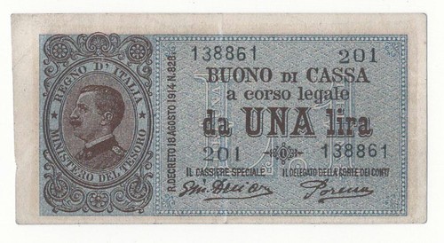 Lira buono di cassa - ,