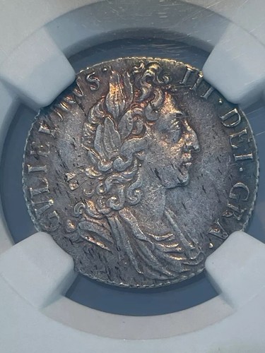 Guglielmo iii sixpence - guglielmo,